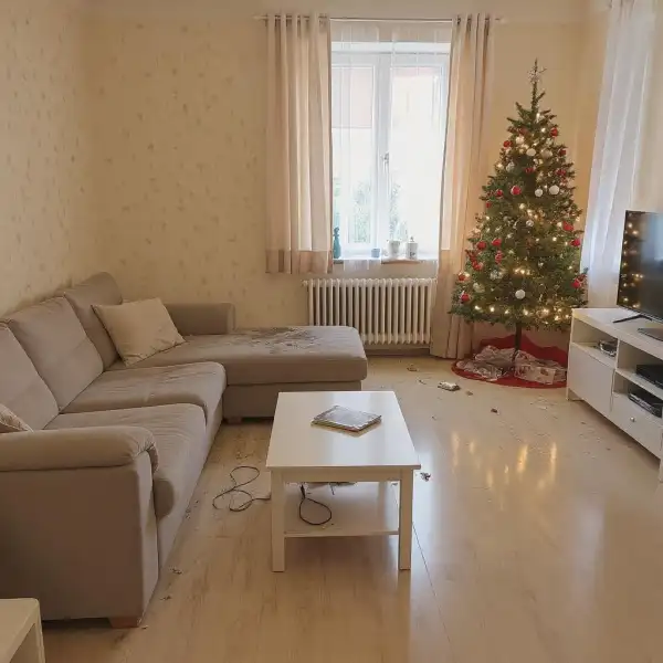 Генеральная уборка перед Новым годом в квартире - до уборки